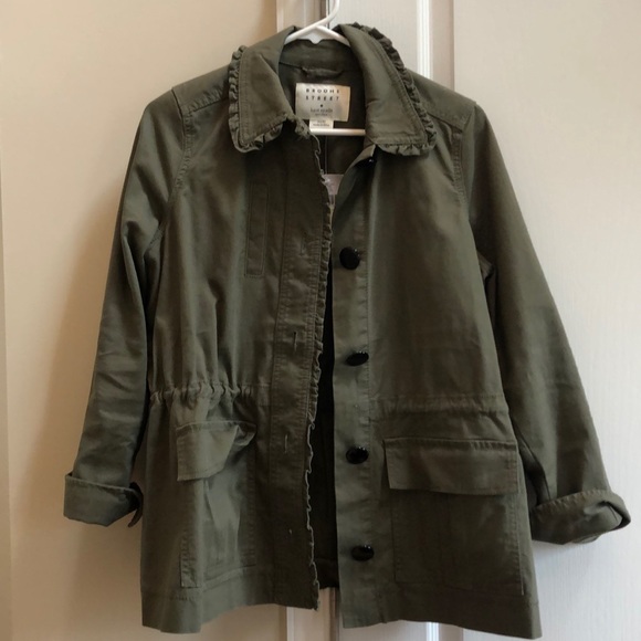 kate spade ruffle jacket